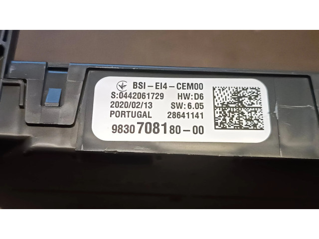 Блок комфорта 9830708180, 0442061729   Peugeot 2008 II   