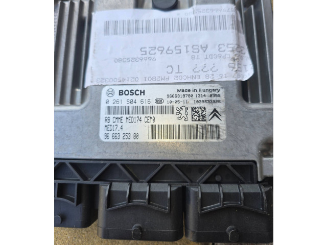Блок управления двигателя 0261S04616, 0805289996   Peugeot 5008 II