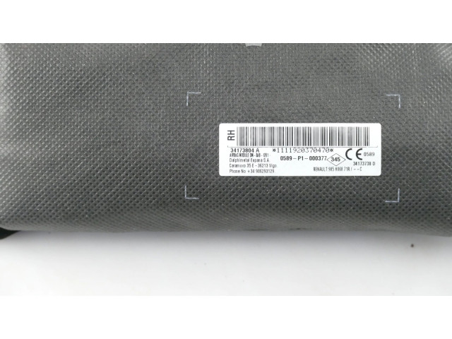 Подушка безопасности в сиденье 34173803A Dacia Sandero