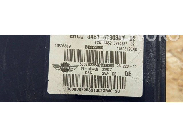 Блок АБС 6790381, 34516790381 Mini One - Cooper Coupe R56 2005 - 2014 года