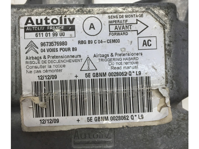 Блок подушек безопасности 9673576980   Citroen Berlingo