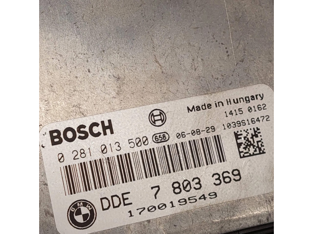 Řídící jednotka 7803369, 170019549 BMW 5 E60 E61 2006