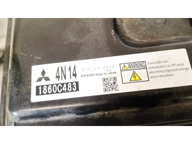Блок управления двигателя 1860c483, 275700-4802 Mitsubishi ASX