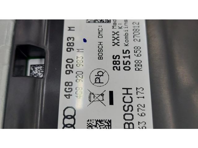 Панель приборов 4G8920983M Audi A6 C7