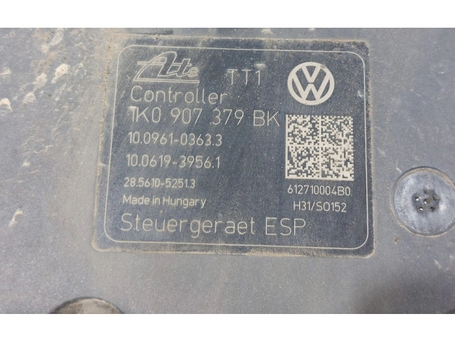 Блок АБС 1K0907379BK, 1K0907379BK Skoda Yeti (5L) 2009 - 2017 года