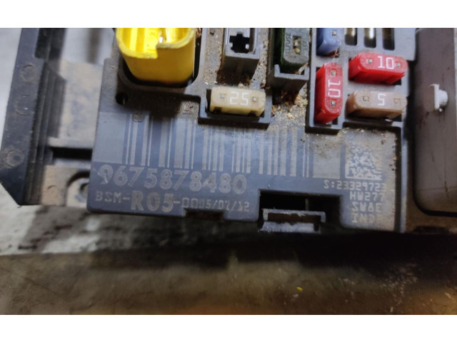 Pojistková skříňka 9675878480 Citroen Berlingo 2012