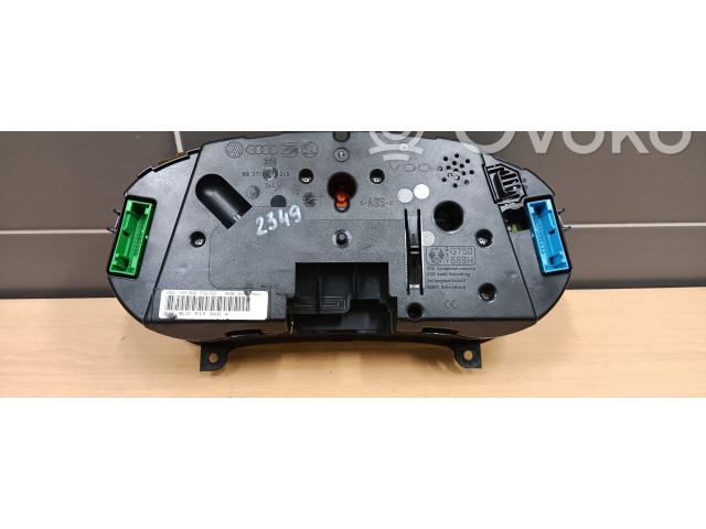 Панель приборов 8L0919860A, 110008773002 Audi A3 S3 8L