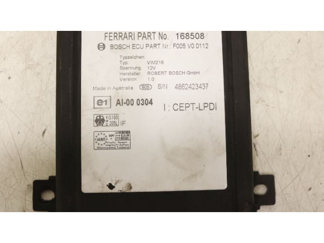 Блок управления 168508, 4862423437 Ferrari 360