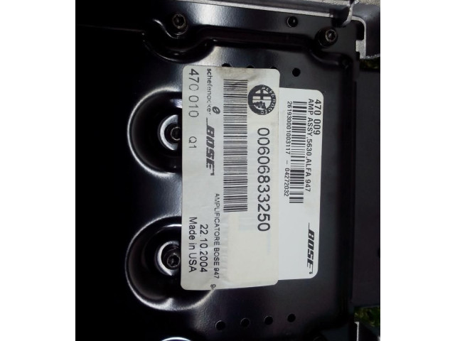 Блок управления двигателя 00606833250 Alfa Romeo GT