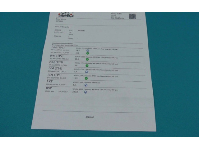 Жиклер (жиклеры) (форсунка (форсунки) 0445110477, IMPRK1170812 Volkswagen Golf VII