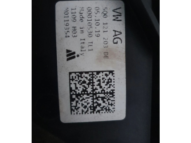 Вентилятор радиатора 5Q0959455BN, 5Q0121203DE Skoda Octavia Mk4