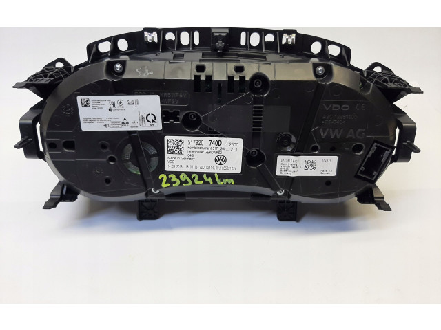 Панель приборов 517920740D, 23924KM Volkswagen Golf Sportsvan