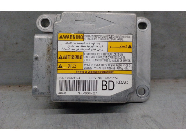 Блок подушек безопасности 96801134   Chevrolet Matiz