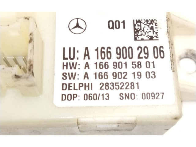 Řídící jednotka A1669002906   Mercedes-Benz C W204 2014