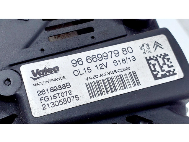 Генератор 9666997980   Citroen DS4 1.6     