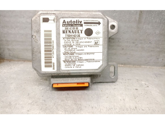 Блок управления надувных подушек 7700414213, 550420900AUTOLIV   Renault Clio I