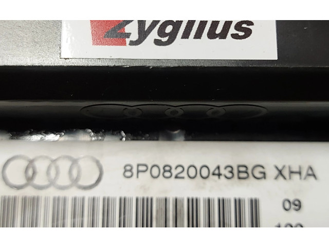 Блок управления климат-контролем 8P0820043BG   Audi A3 S3 A3 Sportback 8P