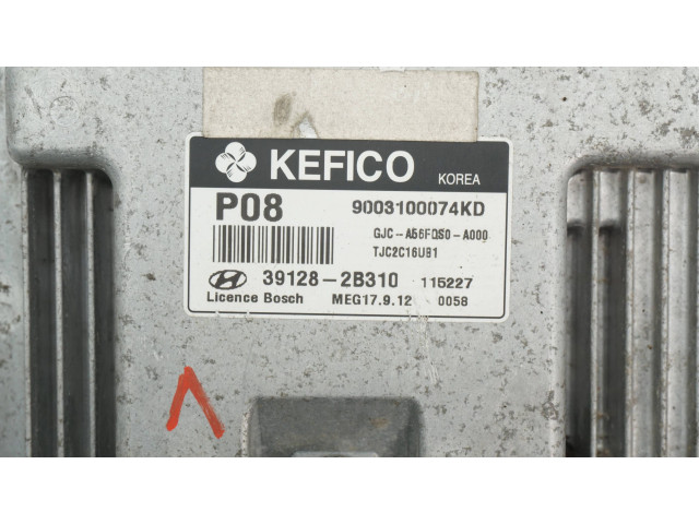 Блок управления двигателем Блок управления 391282B310 Hyundai ix20