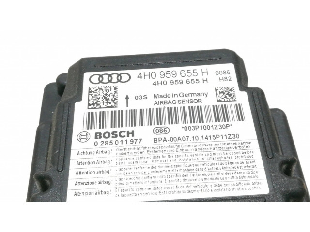 Блок управления надувных подушек