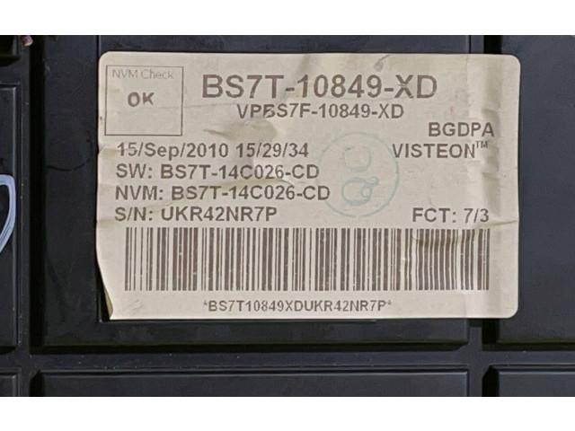 Панель приборов BS7T10849XD, VPXS7F10849XD Ford Galaxy