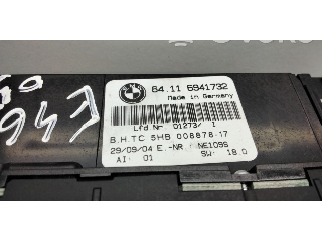 Блок управления климат-контролем 6941732, 64116941732 BMW 3 E46