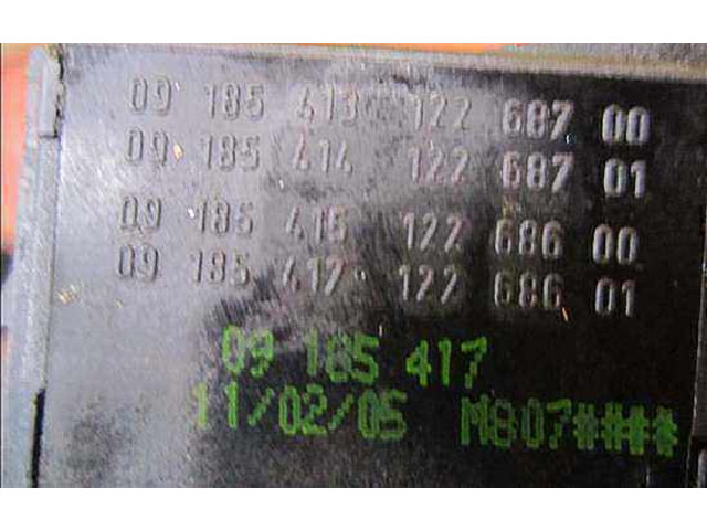 Переключатель дворников 09185413, 09185413 Opel Combo C