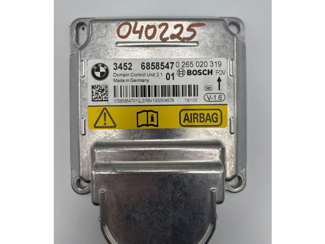 Блок подушек безопасности 6858547, 0265020319   BMW X3 F25