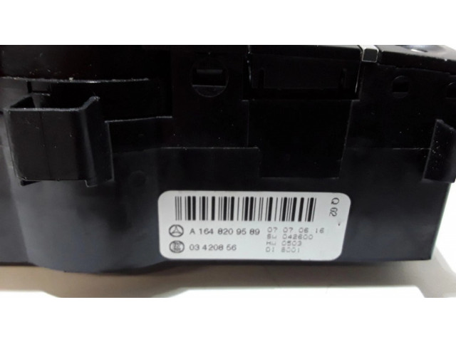 Блок управления климат-контролем A1648209589   Mercedes-Benz GL X164