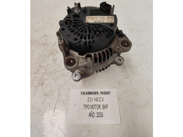 Генератор 021903026L, 707001152   Volkswagen PASSAT B6      