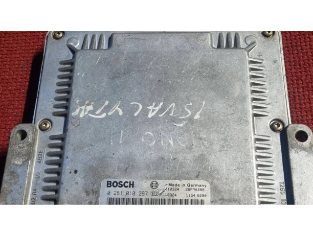 Блок управления двигателя 8200112661, 0281010297 Renault Laguna II