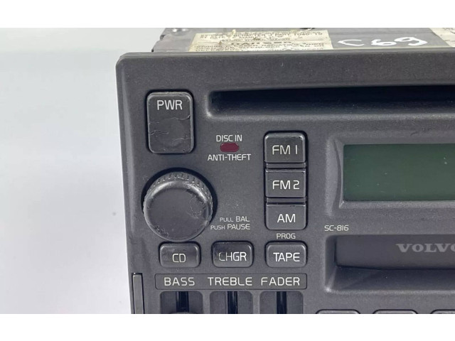 Радио/ проигрыватель CD/DVD / навигация 3533771 Volvo V70