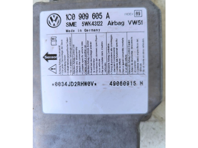 Блок подушек безопасности 1C0909605A, 49060915H   Volkswagen Transporter - Caravelle T5