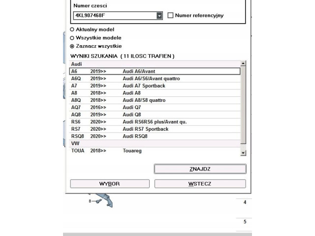 Блок управления 4KL907468F, 4KL907468F   Audi A6 C7