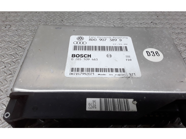 Блок управления АБС 8D0907389D, 0265109463 Audi A6 S6 C5 4B