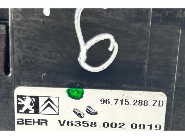 Блок управления климат-контролем 96736746ZD   Citroen C5