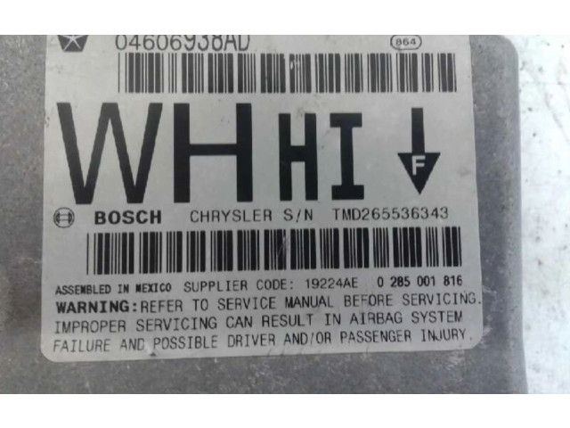 Блок подушек безопасности K04896099AA Jeep Grand Cherokee (WK)