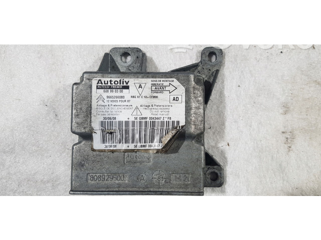 Блок подушек безопасности 9665266080   Citroen C5