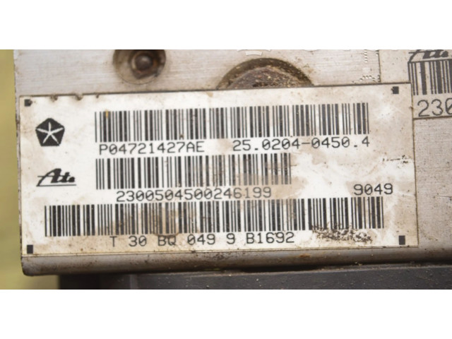Блок АБС 10.0511-8186.1, 4882648   Chrysler  Grand Voyager III  1995-2000 года