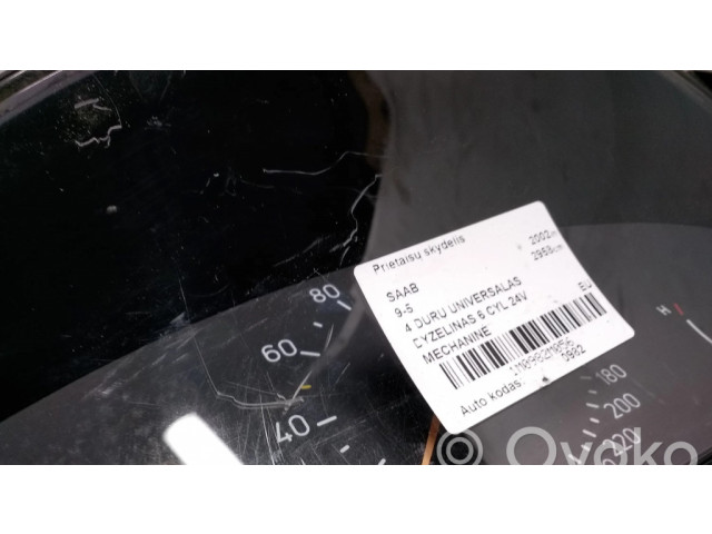 Панель приборов 769484550T, 5373188 Saab 9-5