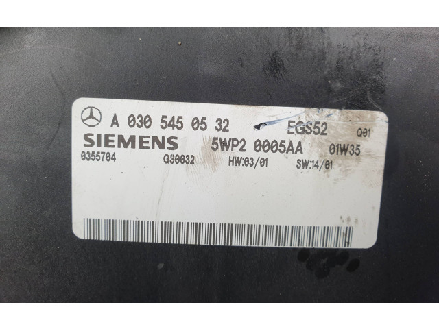 Блок управления коробкой передач A0305450532 SKRZYNI   Mercedes-Benz SL R230