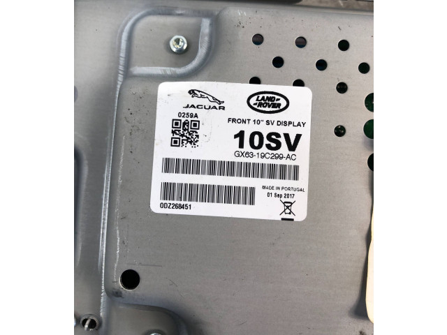 Дисплей GX6319C299AC, DZ268451 Land Rover Evoque I