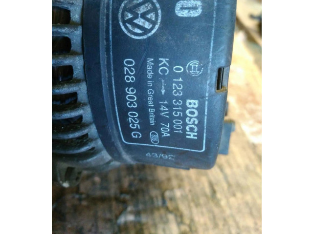 Генератор 028903025G Volkswagen Golf III