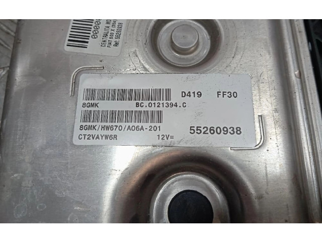 Блок управления двигателя 55260938, 8GMK   Fiat 500X