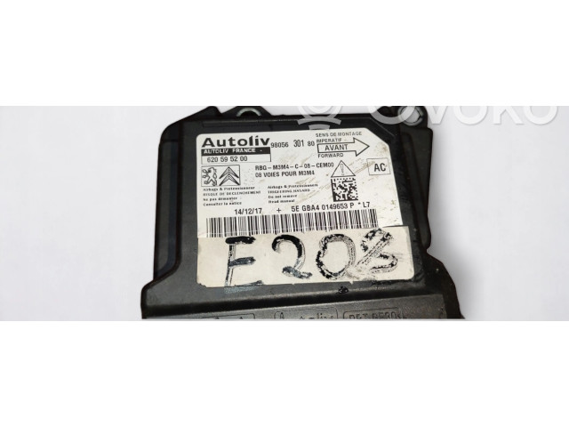 Блок подушек безопасности 9805630180   Peugeot 301
