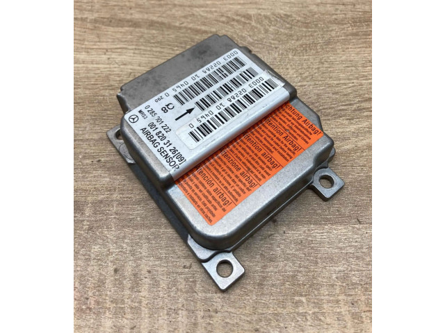 Блок подушек безопасности 0018203126, 0285001222 Mercedes-Benz A W168