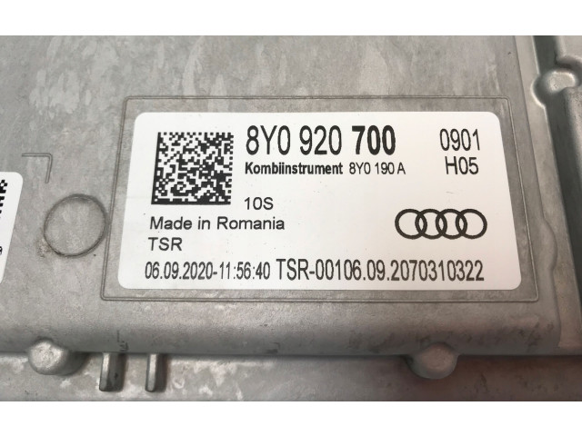 Панель приборов 8Y0920700 Audi A3 8Y