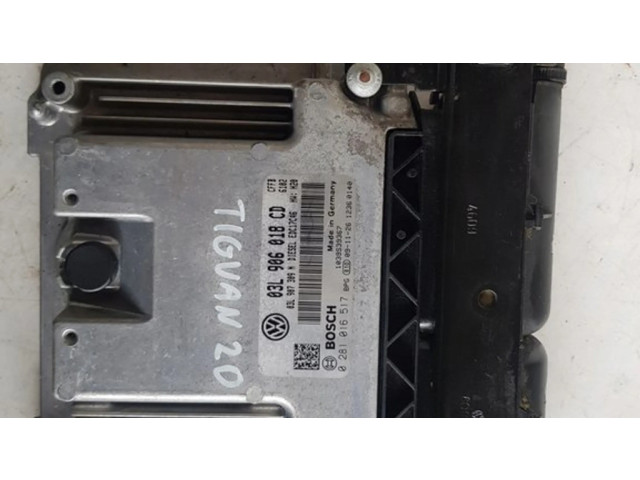 Řídící jednotka 03L906018CD Volkswagen Tiguan 2007