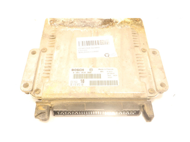Řídící jednotka 0281010360 Citroen Berlingo 2001