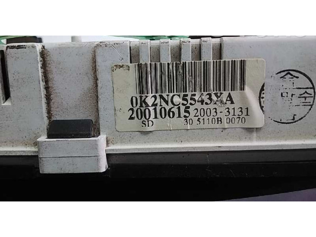 Přístrojová deska KIA Shuma 2002 0K2NC5543X