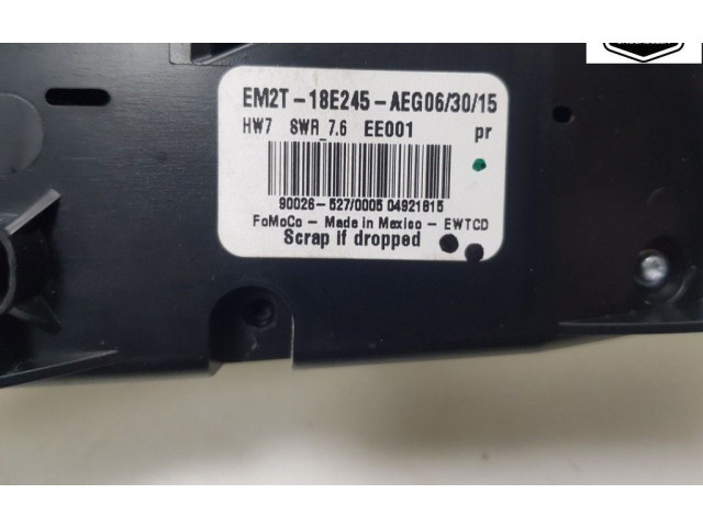 Блок управления климат-контролем EM2T18E245AEG, 2372818   Ford S-MAX
